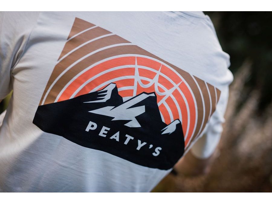 Tričko PEATY'S PUBWEAR TRIKO S KRÁTKÝM RUKÁVEM SUNSET VINTAGE WHITE