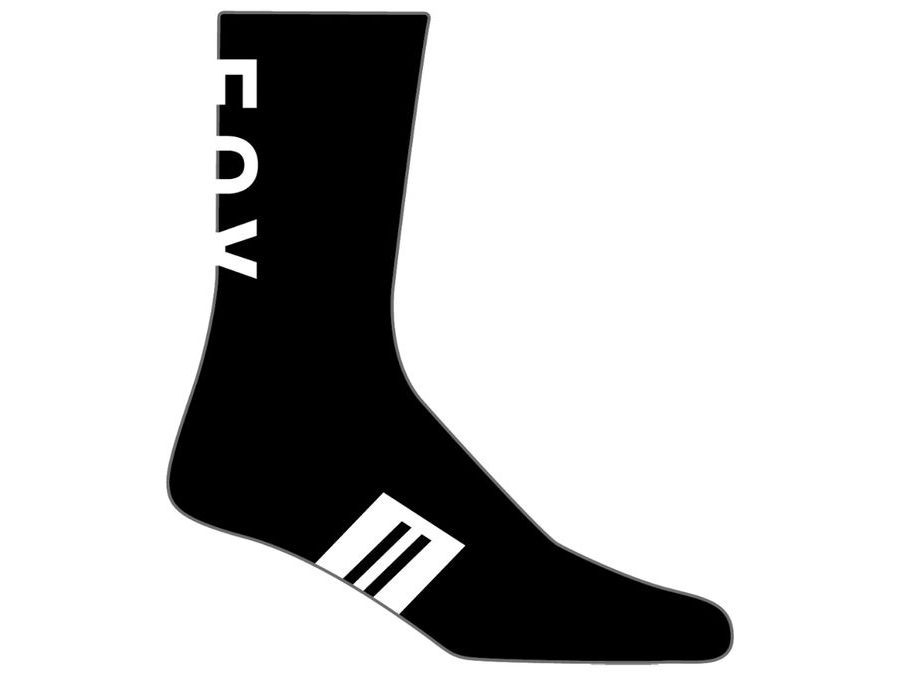 Cyklo ponožky Fox 6" Flexair Merino Sock