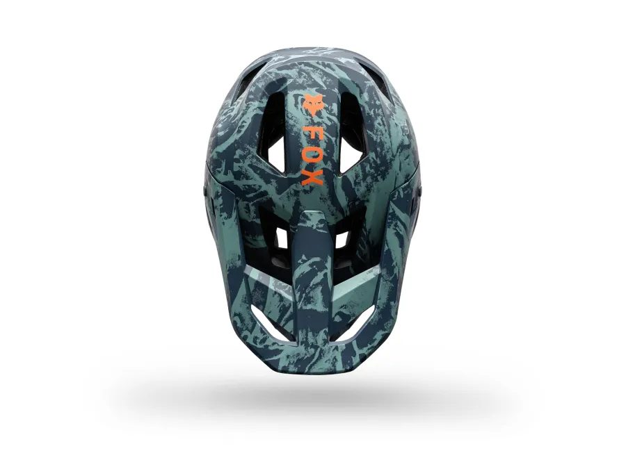 Integrální helma FOX Rampage Image Print Helmet, arctic blue