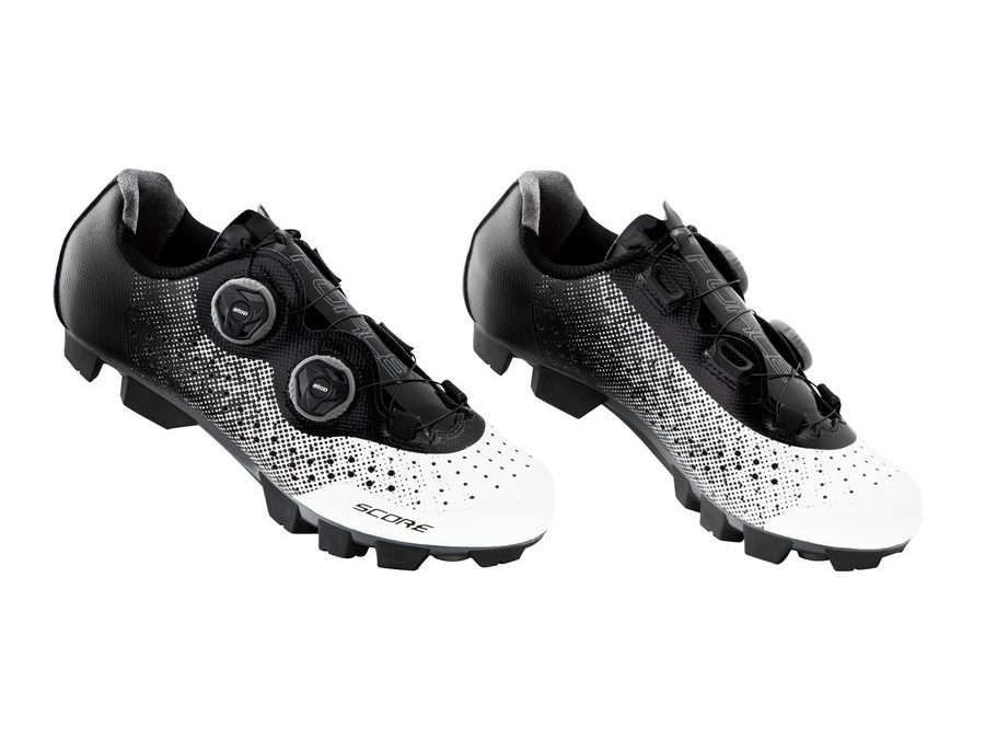 tretry FORCE MTB SCORE, bílo-černé