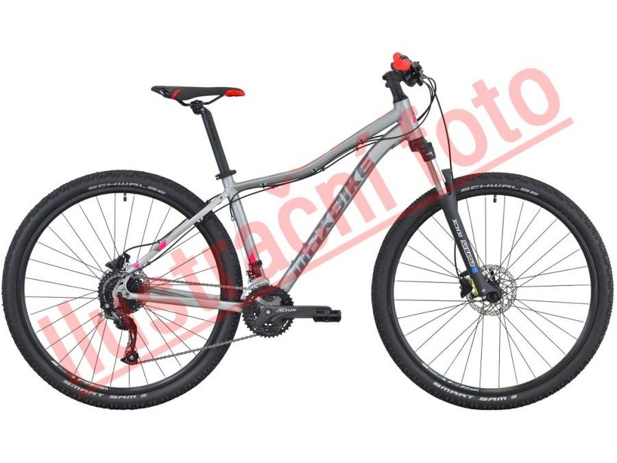 Dámské horské kolo Maxbike Taal Lady 29" - šedý mat / červená