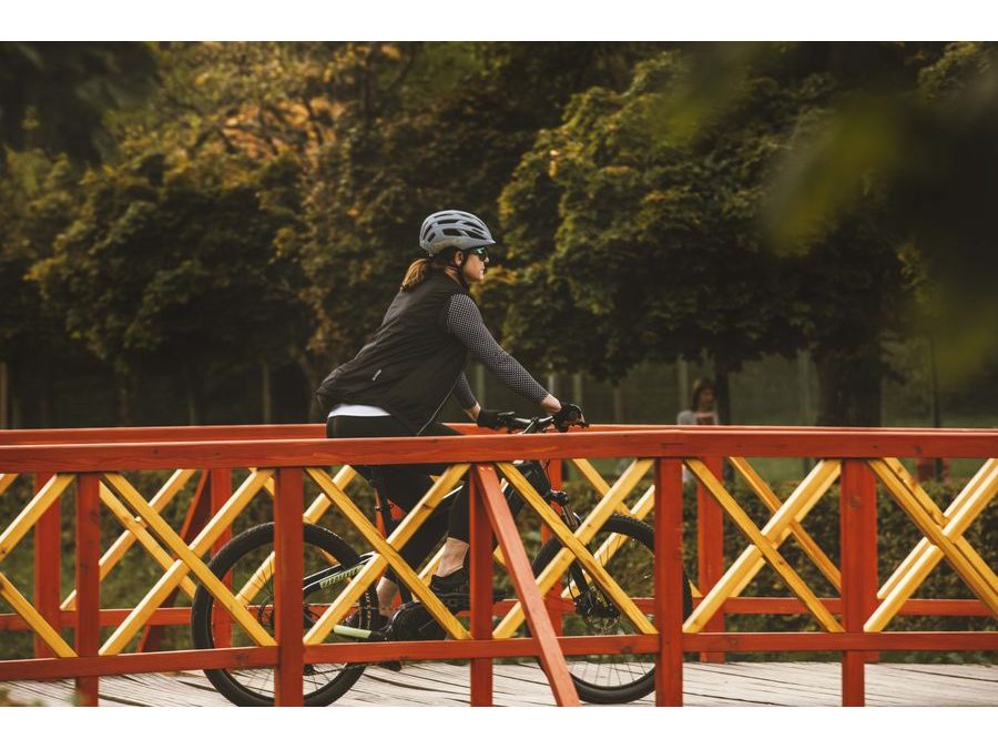 Městská helma FORCE DOWNTOWN, šedá