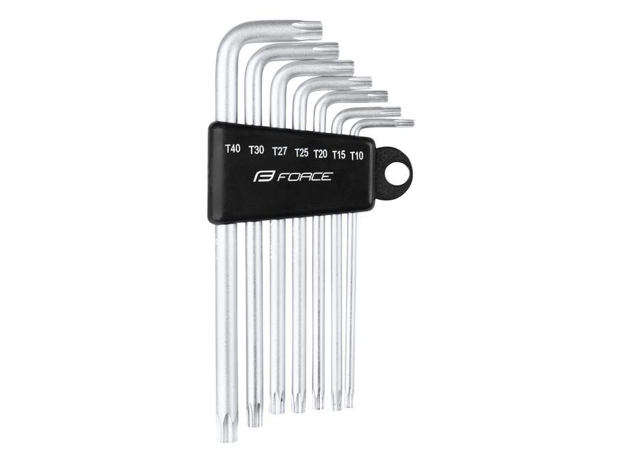 sada 7 torx klíčů FORCE PROFI T10-40, v držáku