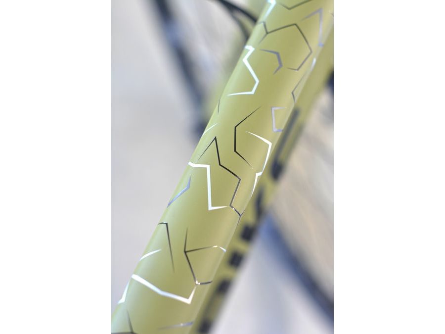 Rámový set Maxbike GRAVEL Al béžový + vidlice + osy