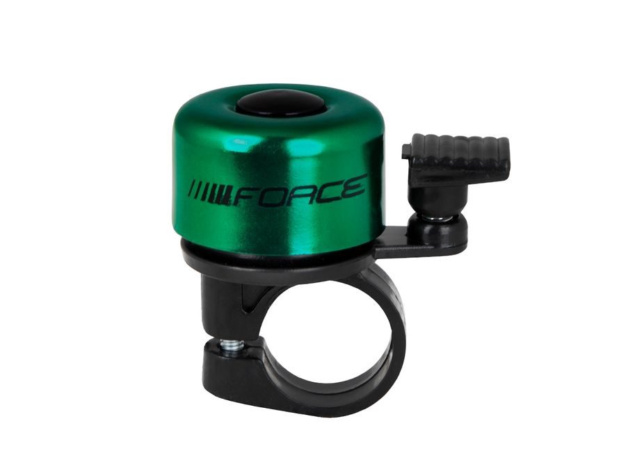 Zvonek FORCE MINI Fe/plast 22,2mm paličkový, zelený