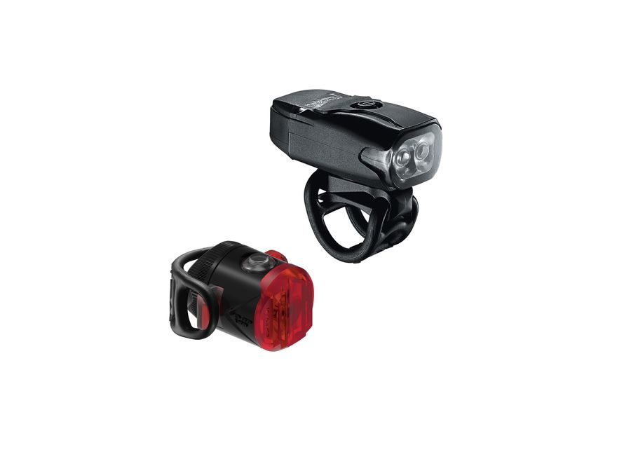 Sada světel LEZYNE LIGHT PAIR KTV DRIVE / FEMTO USB PAIR BLACK