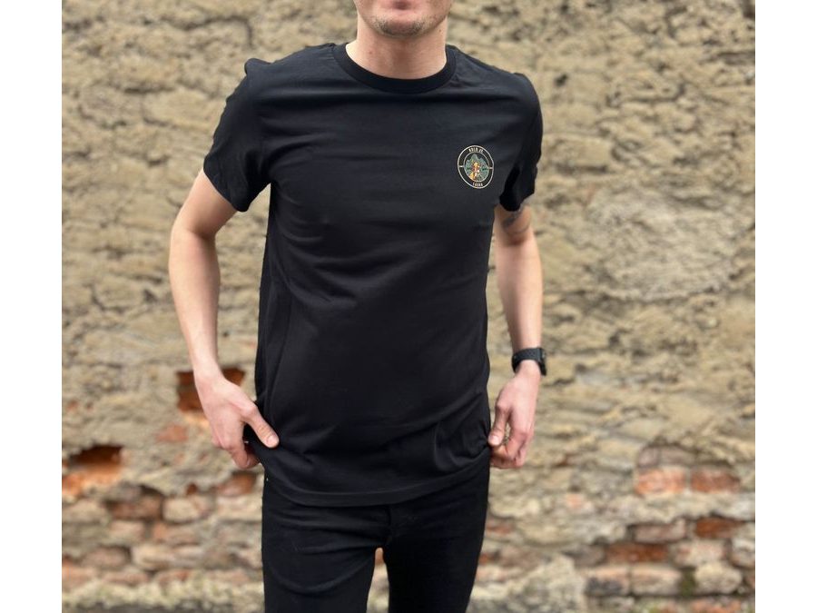 Tričko s krátkým rukávem Kolo je láska Kolo Or Die UNI, černá