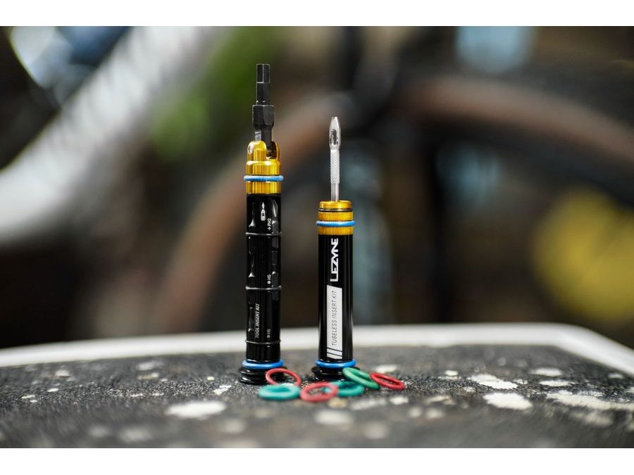 Sada nářadí LEZYNE DUAL INSERT KIT - L BLACK / GOLD