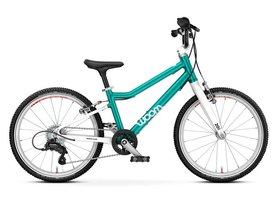 Dětské kolo Woom GO 4 20" - Metallic Turquoise (Zelená) 2025