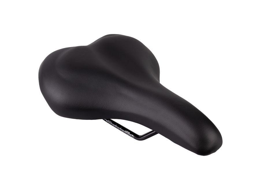 Turistické sedlo FORCE ALTHEA GEL PLUS, černé