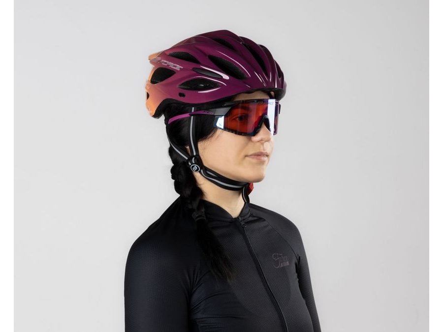 Helma FORCE BULL HUE, fialovo-meruňková