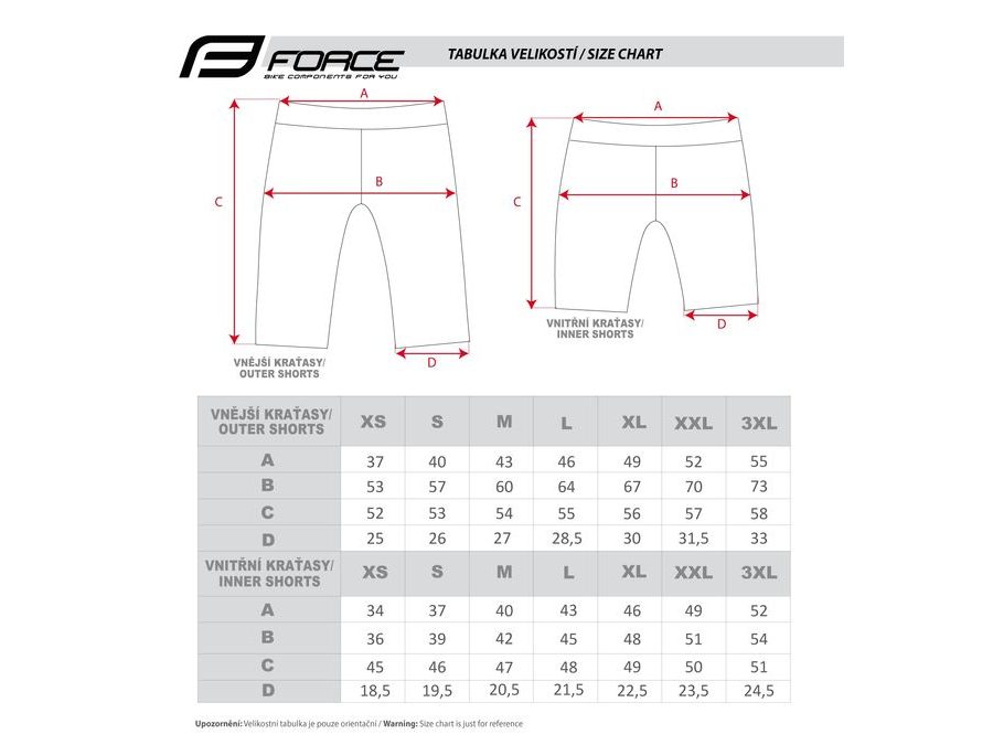 Pánské kraťasy do pasu s odnímatelnou vložka FORCE BLADE MTB, tmavě modré
