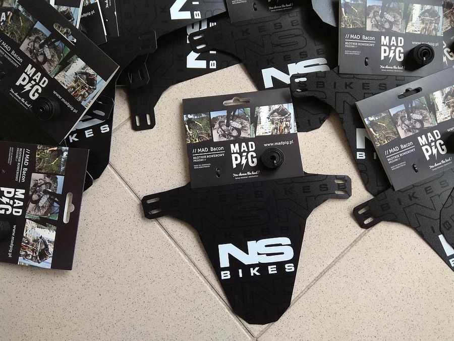 Přední blatník NS bikes Fender Front Mad Pig - Mad Bacon