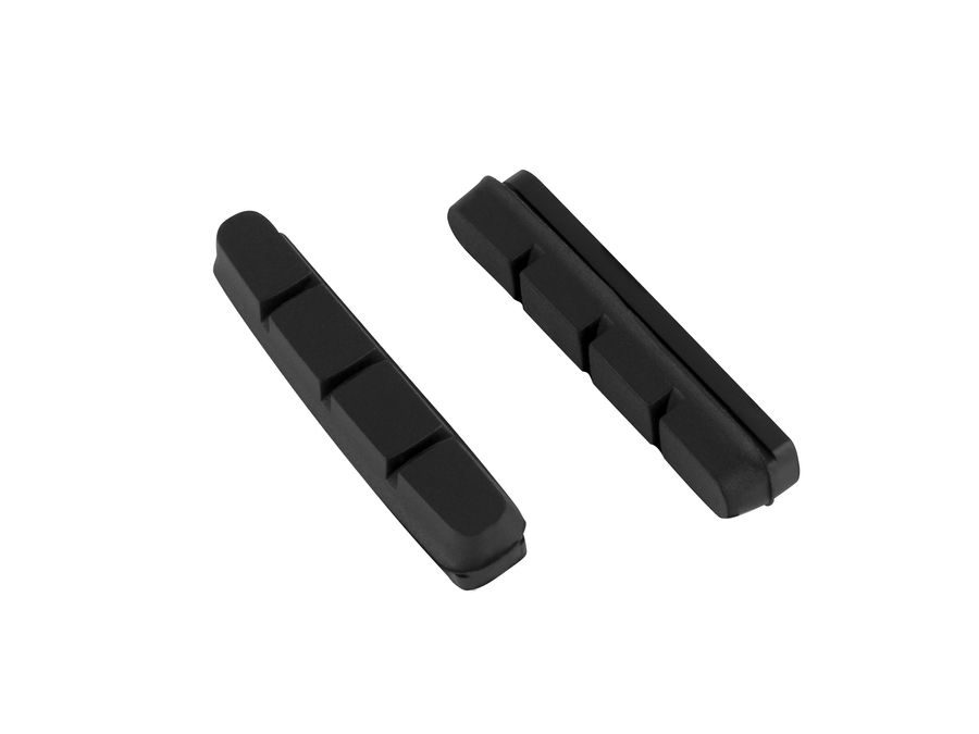 Brzdové špalky FORCE silniční náhradní, černé 55mm