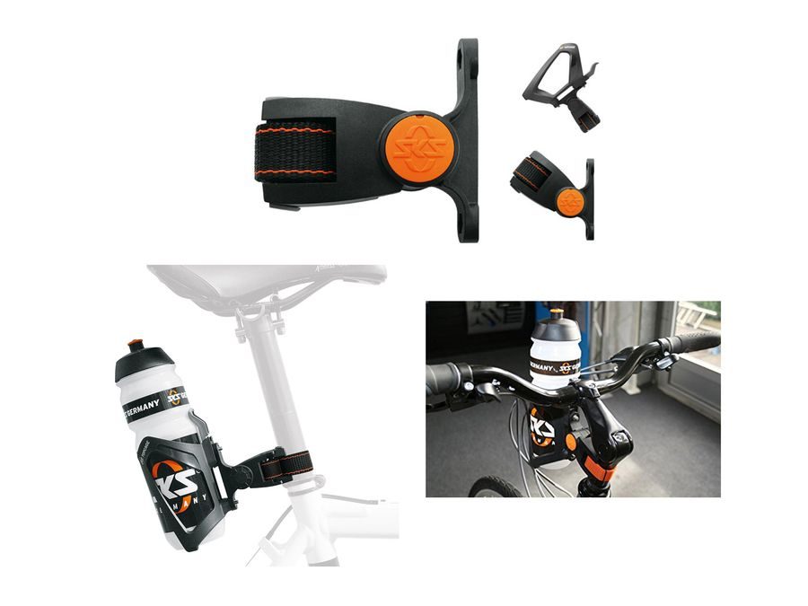 Adaptér košíku na láhev na řidítka a sedlovku SKS