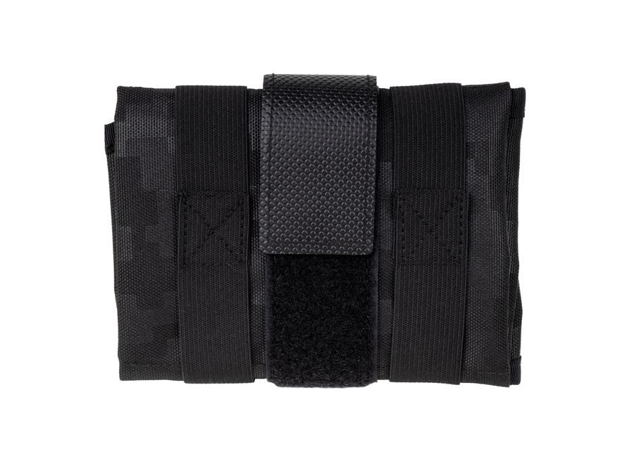 Podsedlová brašna skládací FORCE MUSE, černá