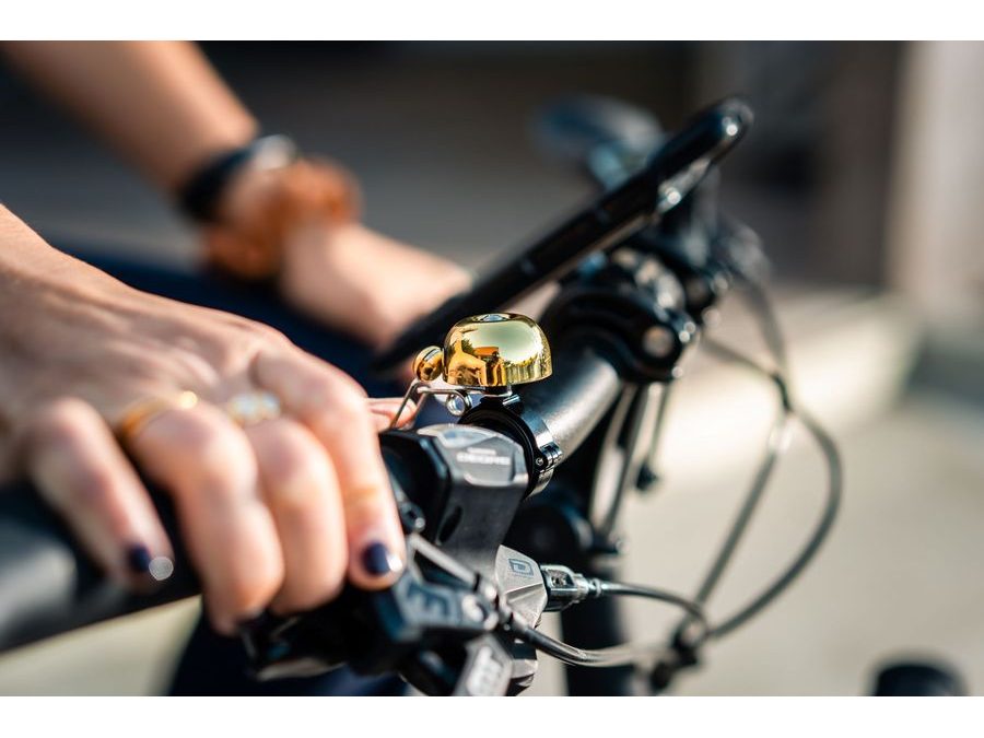 Zvonek LEZYNE BELL CLASSIC BRASS - HM BRASS / BLACK