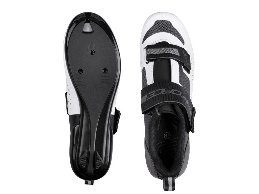 tretry FORCE ROAD TRIA, černo-bílé