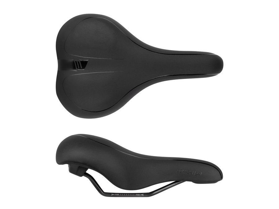 Pánské turistické sedlo FORCE COMFORT GEL, černé