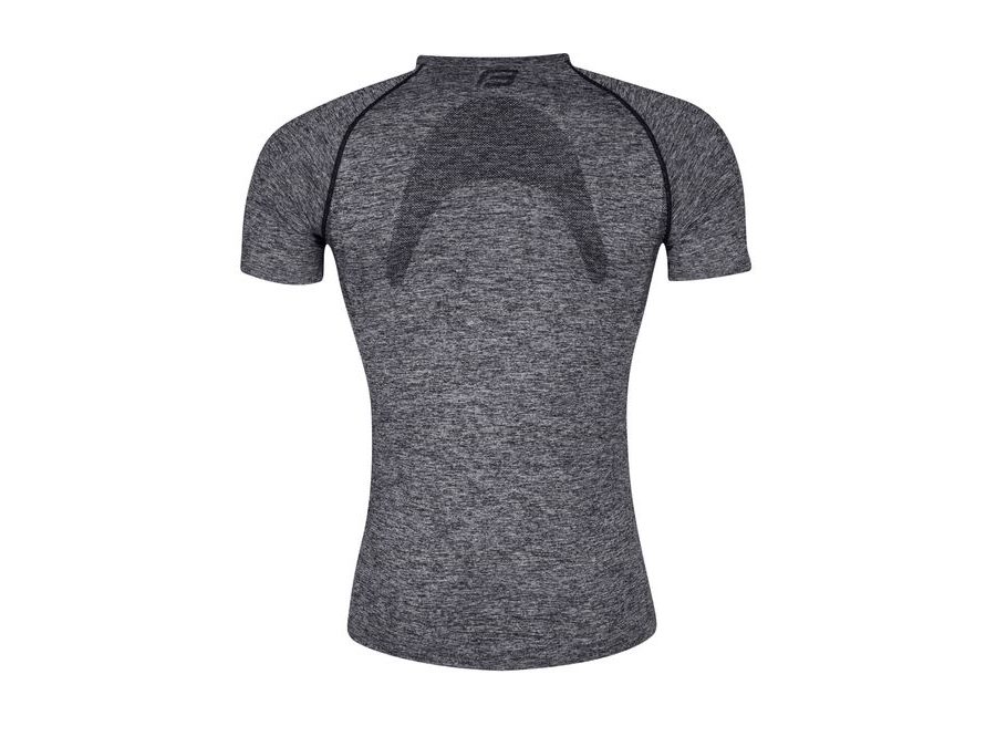 Pánské funkční triko FORCE SOFT krátký rukáv, šedé