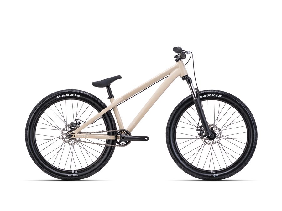 Dirtové kolo CTM DIRTKING 12", matná hnedošedá-světlešedá 2025