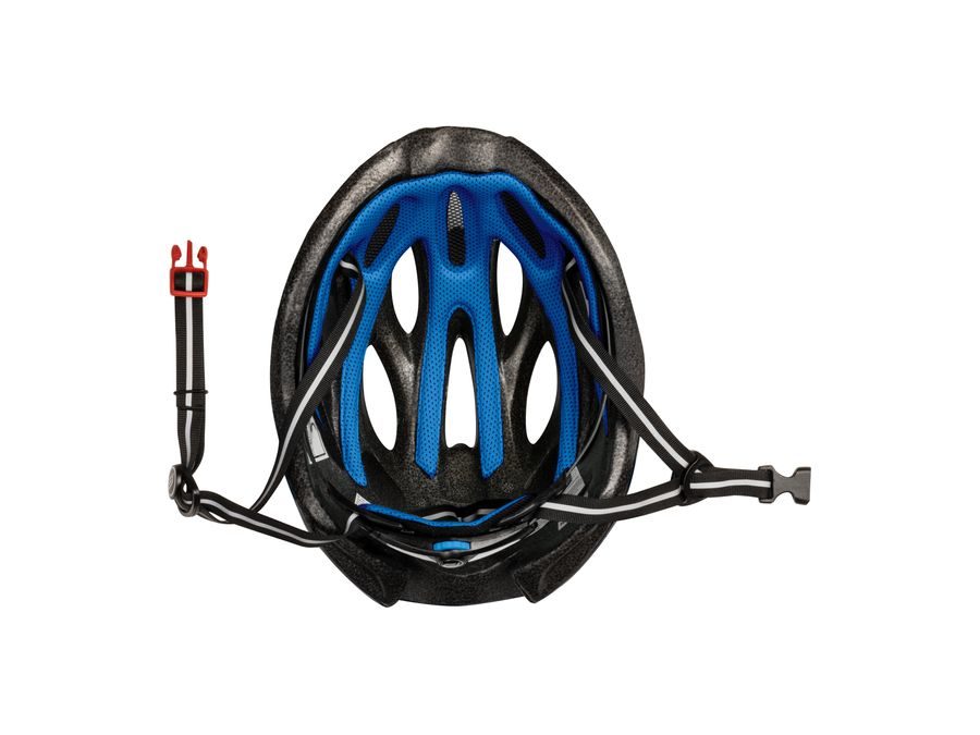 Helma FORCE BULL HUE, modro-oranžová