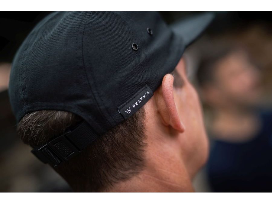 Kšiltovka PEATY'S PUBWEAR 5 PANEL CAP - SPEED PRODUCTS BADGE, black