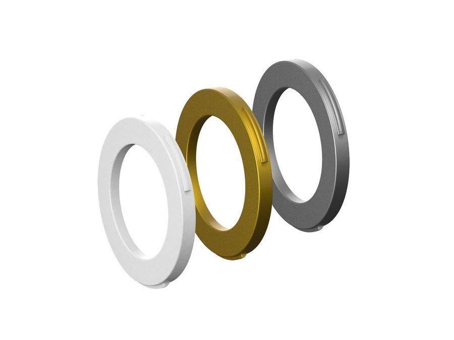 Sada krycích kroužků pro brzdové třmeny, 4pístové třmeny