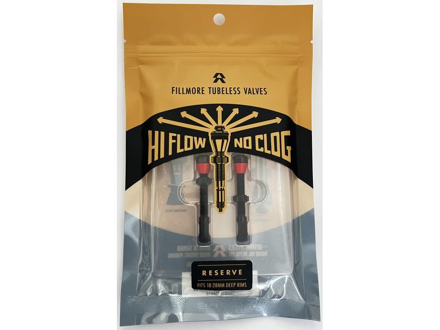Bezdušové ventilky RESERVE FILLMORE VALVES black