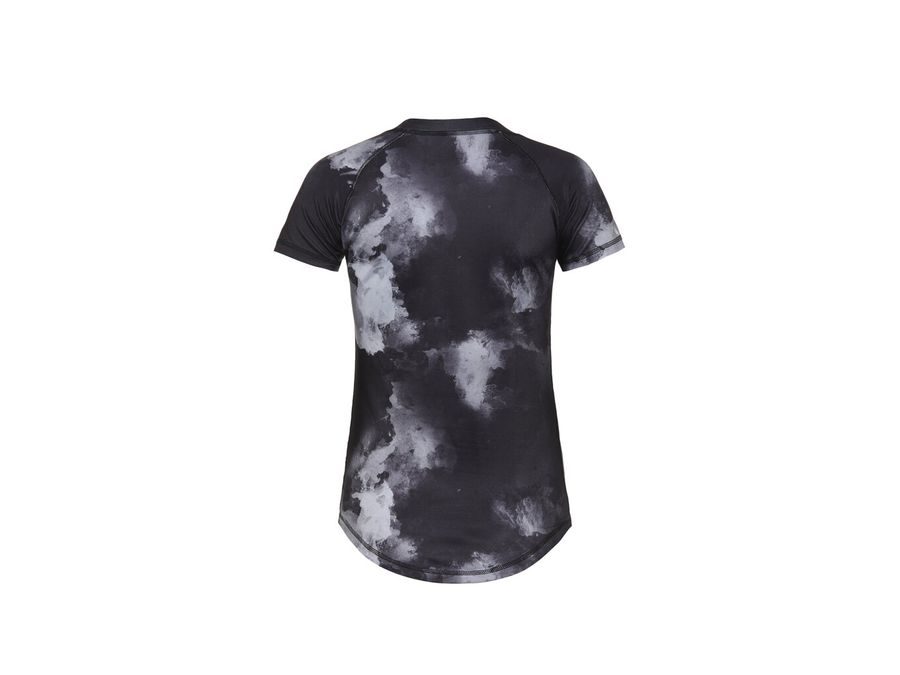 Dámský dres s krátkým rukávem HORSEFEATHERS Deco, grayscale