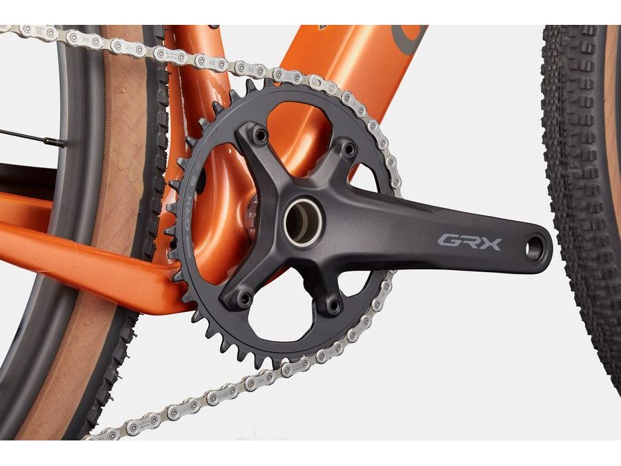 Gravel kolo CANNONDALE TOPSTONE CARBON 3 GRX 1X, oranžové