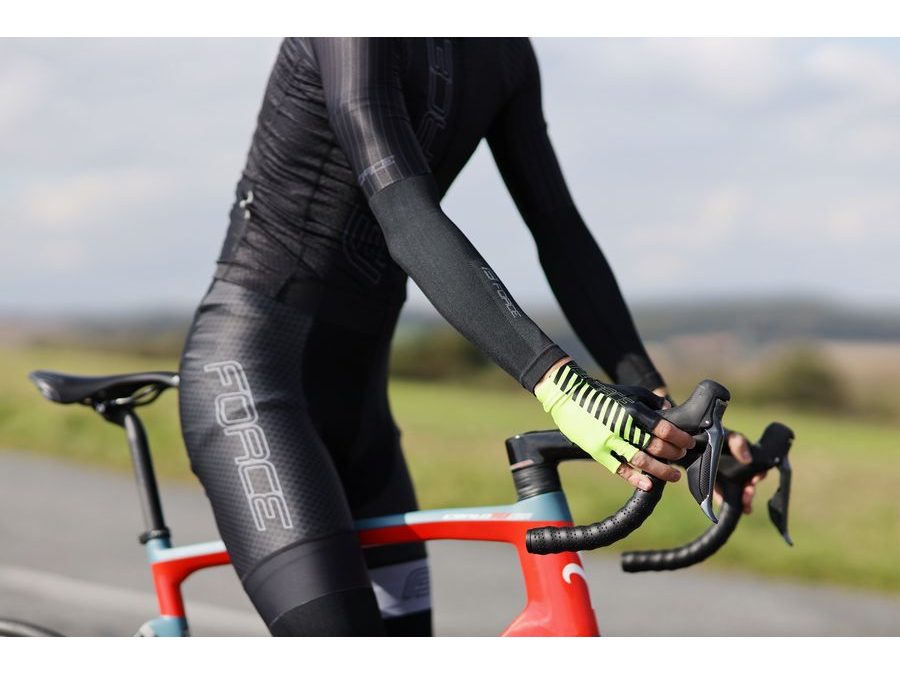 Návleky na ruce FORCE BREEZE pletené, černé