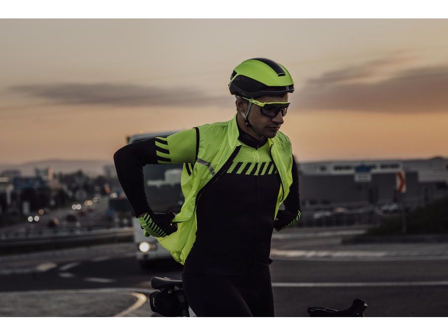 Helma FORCE ORCA, fluo mat-šedá