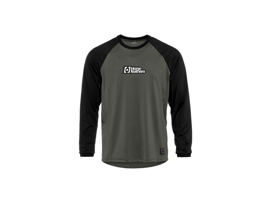 Pánský dres HORSEFEATHERS Spike LS - chimera/black
