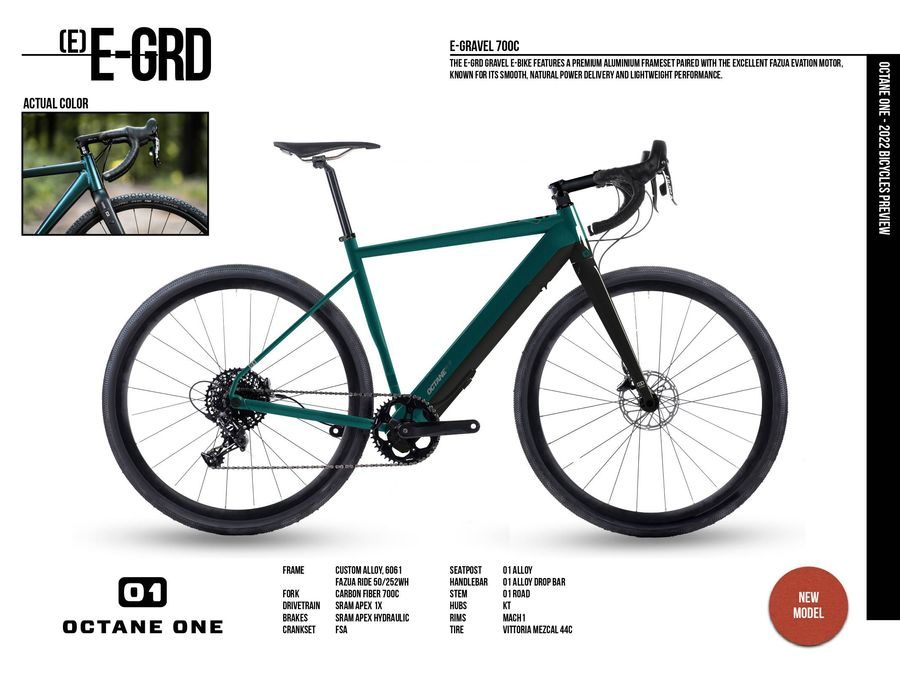 Elektrokolo Gravel bike Octane One e-GRD