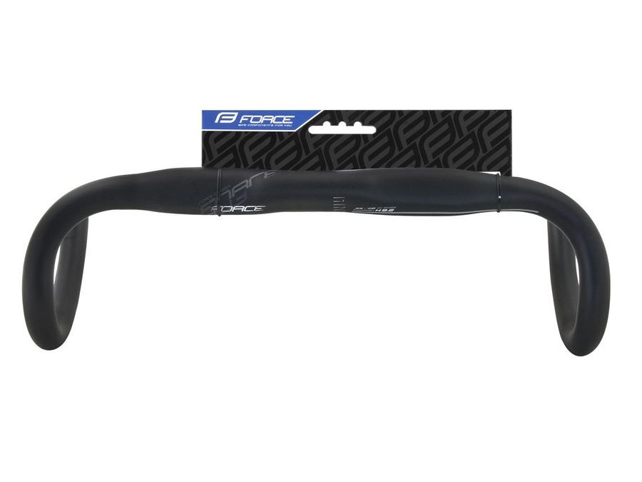 Řídítka FORCE ROAD H9.2 31,8/420 mm Al, černá