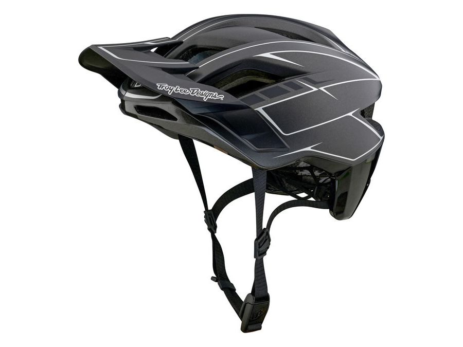 Helma Troy Lee Designs FLOWLINE SE MIPS PINSTRIPE CHARCOAL / BLACK 2024