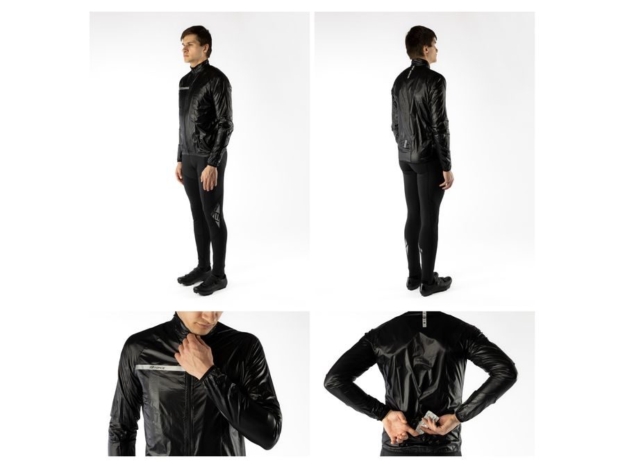 Bunda FORCE WINDPRO neprofuk, černá