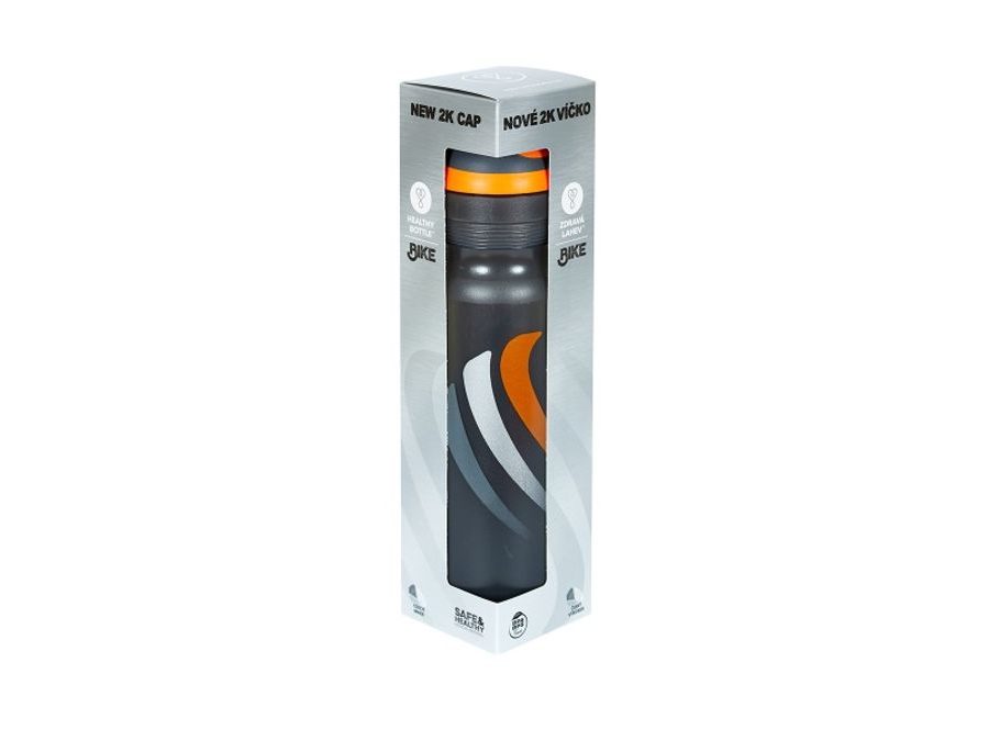 Láhev R&B BIKE 2K19 1L oranžová