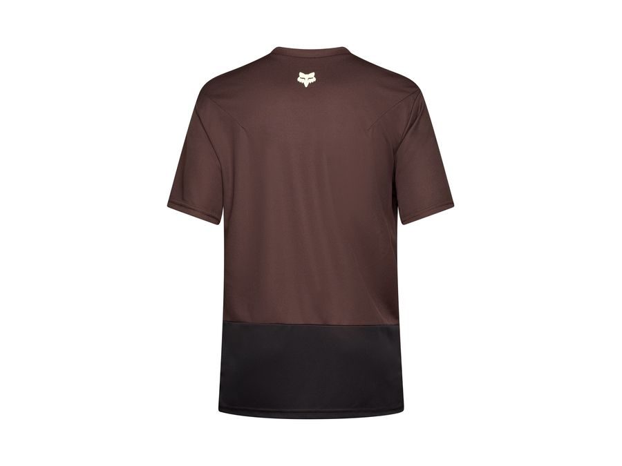 Pánský dres s krátkým rukávem Fox Ranger Ss Jersey Wordmark, Cocoa Brown