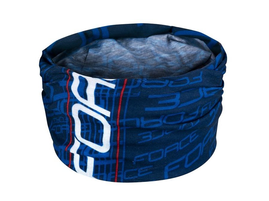 Šátek multifunkční FORCE léto, UNI, modrý