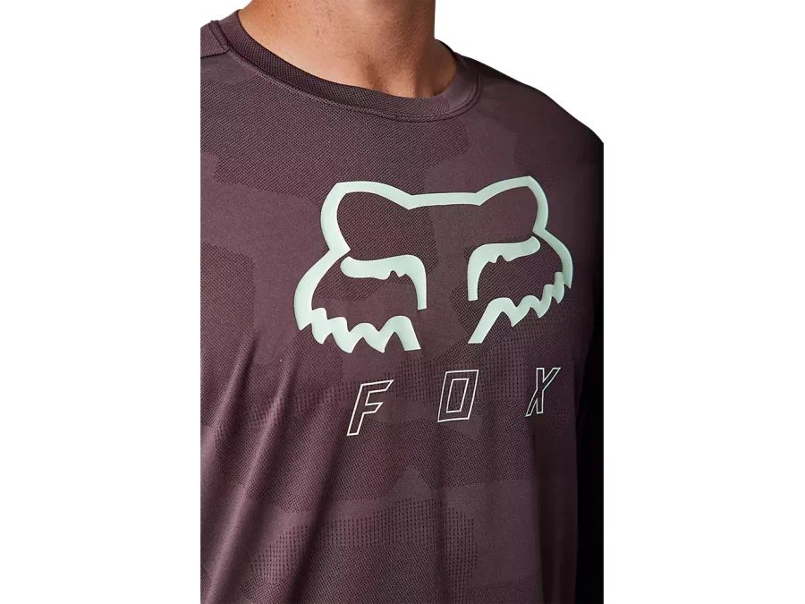 Pánský dres s dlouhým rukávem FOX RANGER TRUDRI, červený