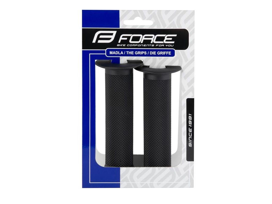 Gripy Force BMX130 gumová, černá