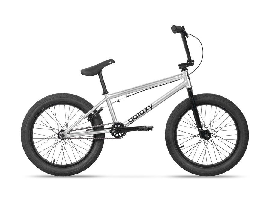 Bmx kolo GALAXY WHIP 20" STŘÍBRNÁ