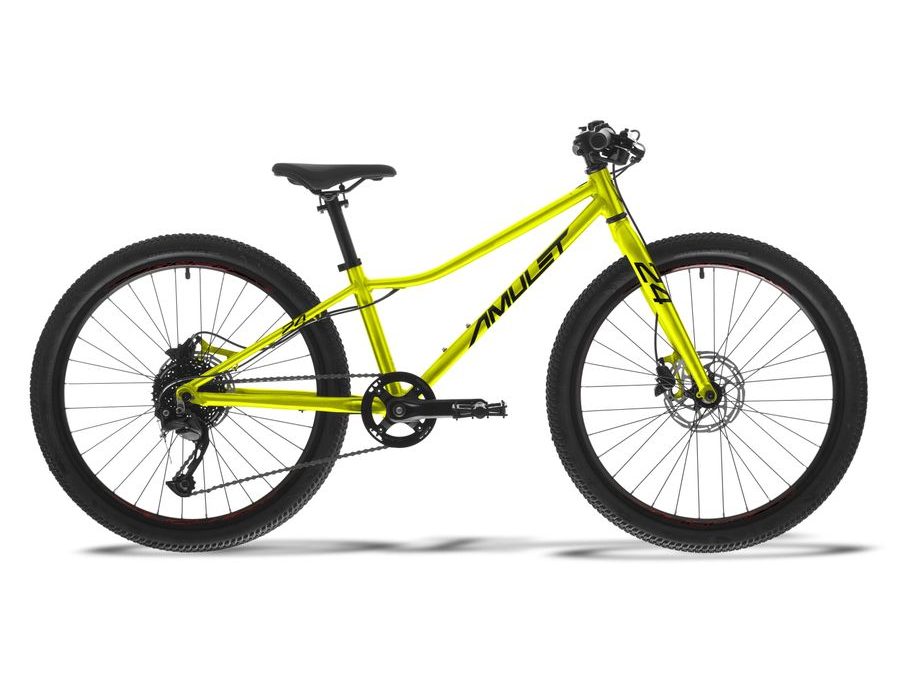 Dětské kolo AMULET 24 Youngster disc, yellow pearl/black, 2026