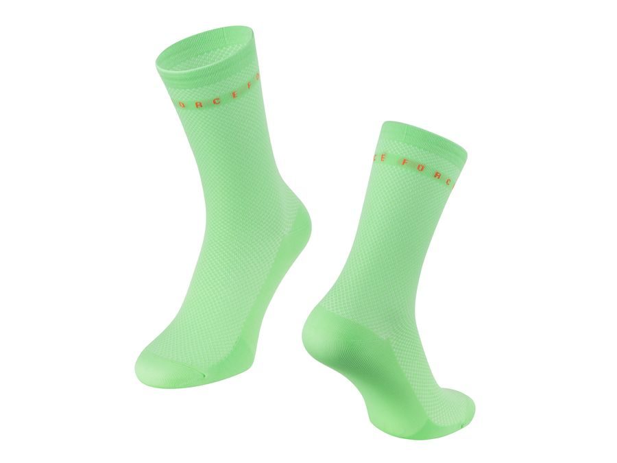 Dlouhé ponožky FORCE SMACK, limeta