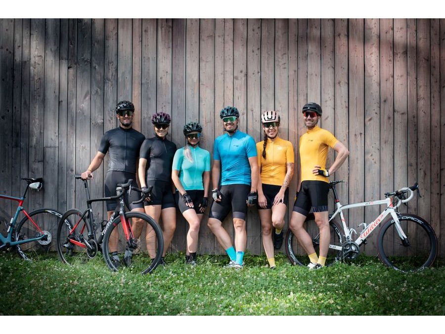 Pánský dres s krátkým rukávem FORCE PURE, černý