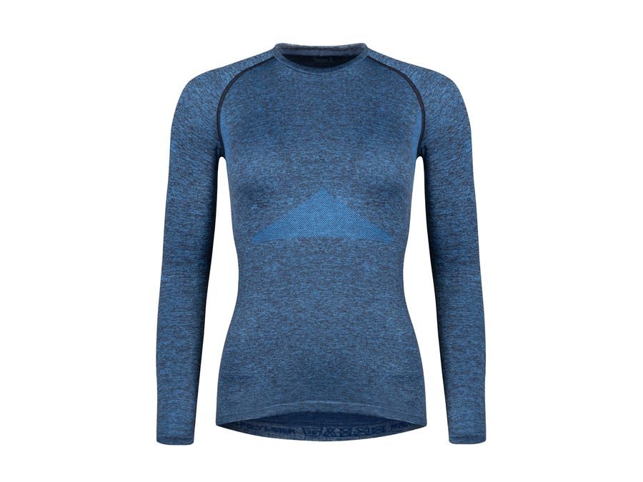 Dámské funkční triko FORCE SOFT LADY dlouhý rukáv, modré