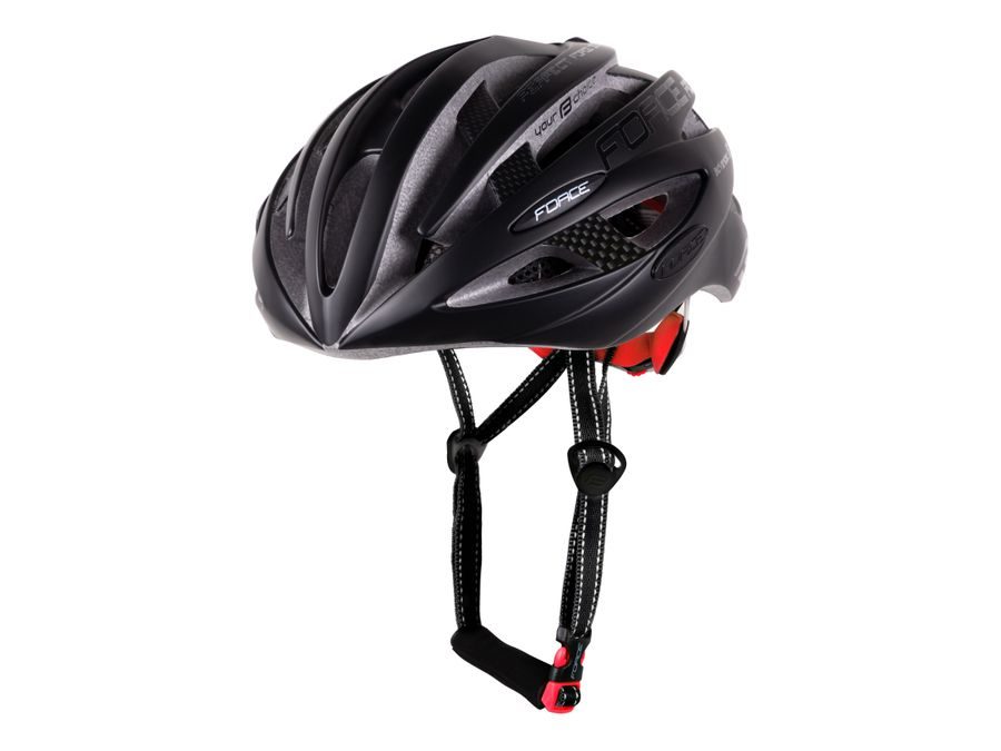 Helma FORCE ROAD, černá mat-lesk