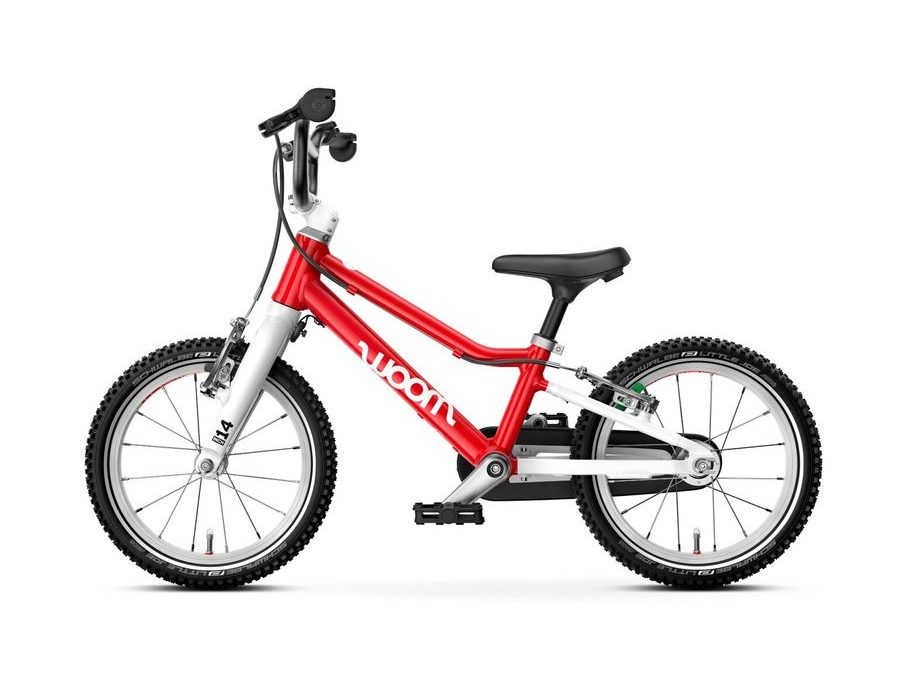 Dětské kolo Woom 2 GO 14" - Red ( Červená ) 2025